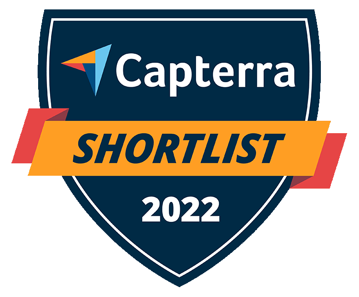 Capterra Shortlist badge