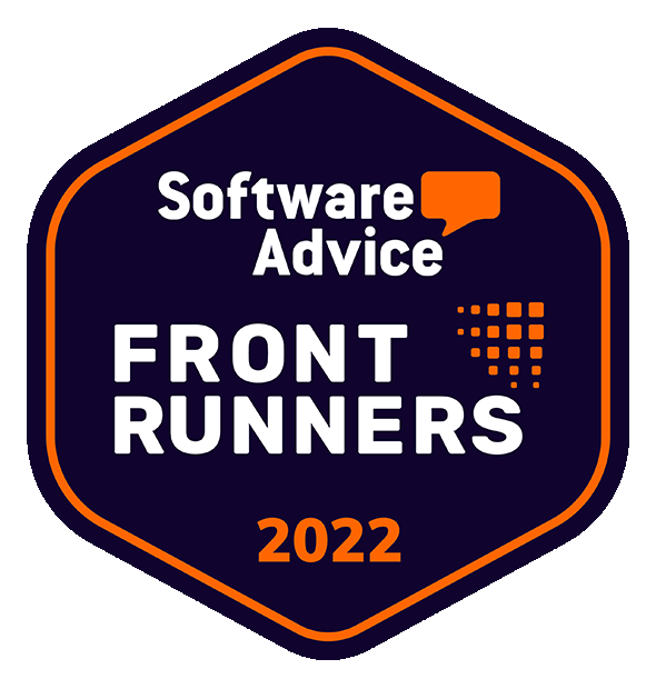 Software Advice frontrunner badge